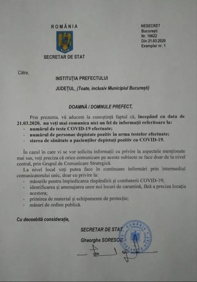 Eschivele instituțiilor și autorităților locale la probleme de interes public. ORDINUL SORESCU - ULTIMA PRELATĂ pe ȚAMBALUL COMUNICĂRII