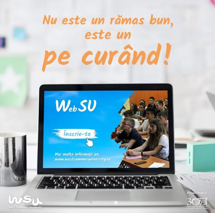 [Universitatea de Vest din Timișoara] West Summer University pregătește prima universitate de vară pentru elevi anunțată în mediul online!