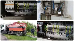 hoții de cabluri țin