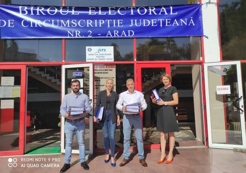 (Și) PRO România a depus candidaturile pentru Primăria Aradului și Consiliul Județean