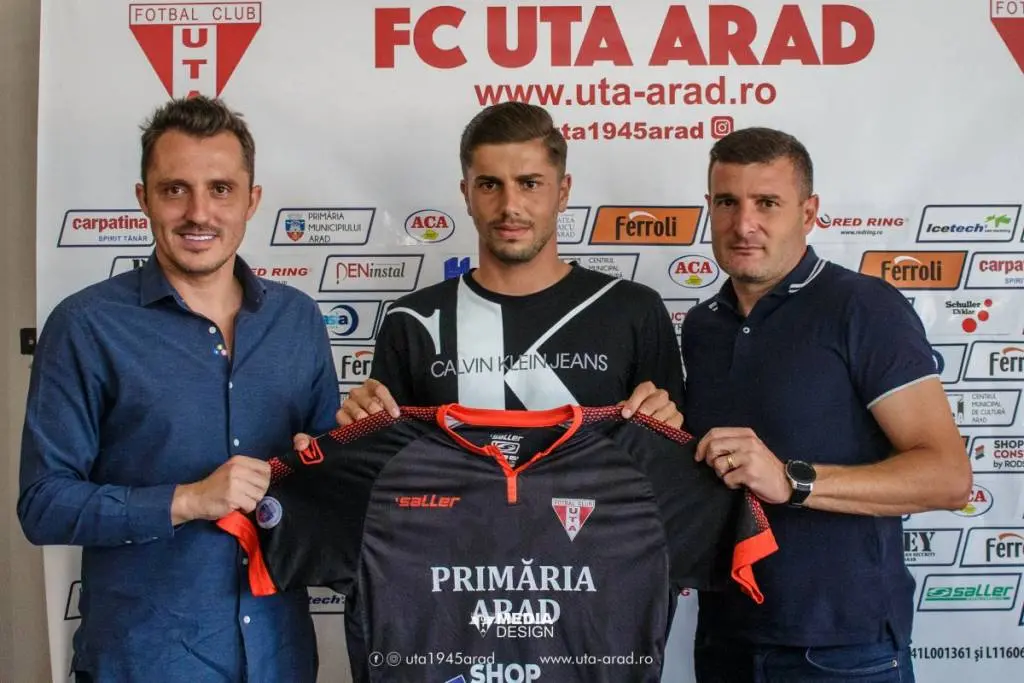 Portarul Horațiu Moldovan și fundașul brazilian Erico da Silva întăresc defensiva UTA-ei