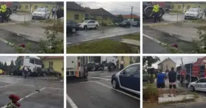 un accident rutier a creat