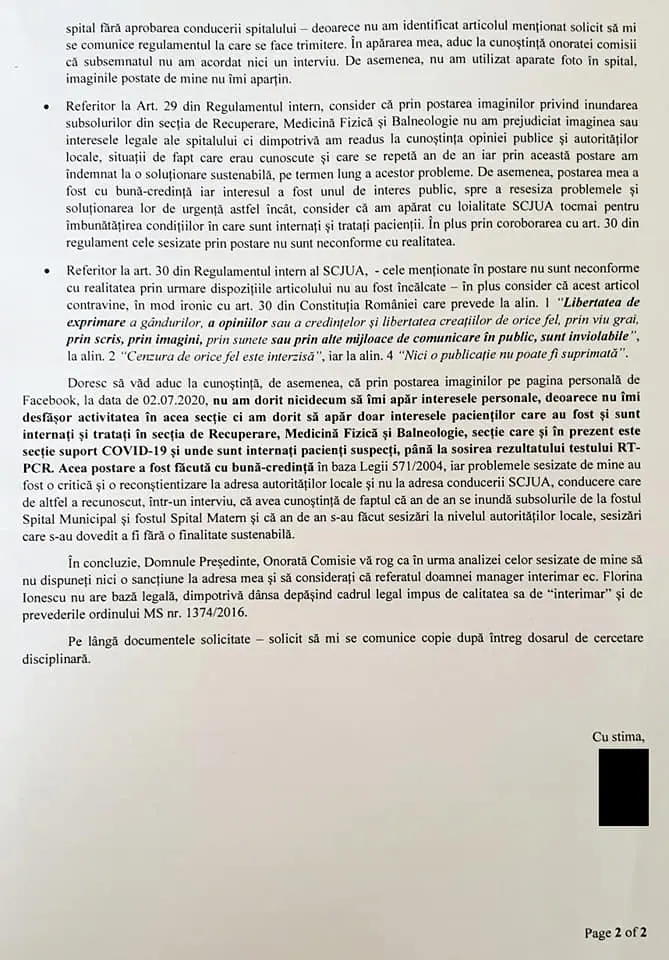 [ACTUALIZARE 3] „Proaspetei” Florina Ionescu i s-a pus pata pe „vechiul” George Pribac ca și cum el ar fi „inamicul nevăzut-necunoscut” al Spitalului Județean Arad!