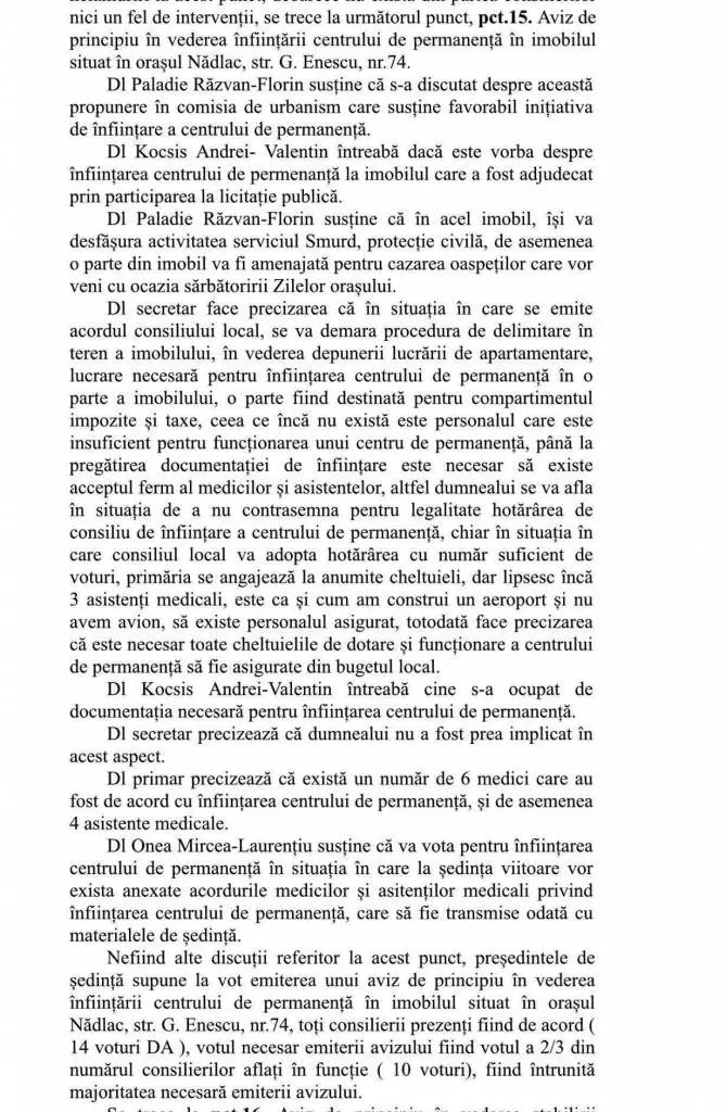 Orașul Nădlac nu are CENTRU DE PERMANENȚĂ funcțional pentru că primarul Radu Mărginean nu vrea să mute de acolo biroul ȘEFULUI „SERVICIU BUGET”. Pavel Gondec zice că el nu se opune... dar însăși realitatea îl contrazice!