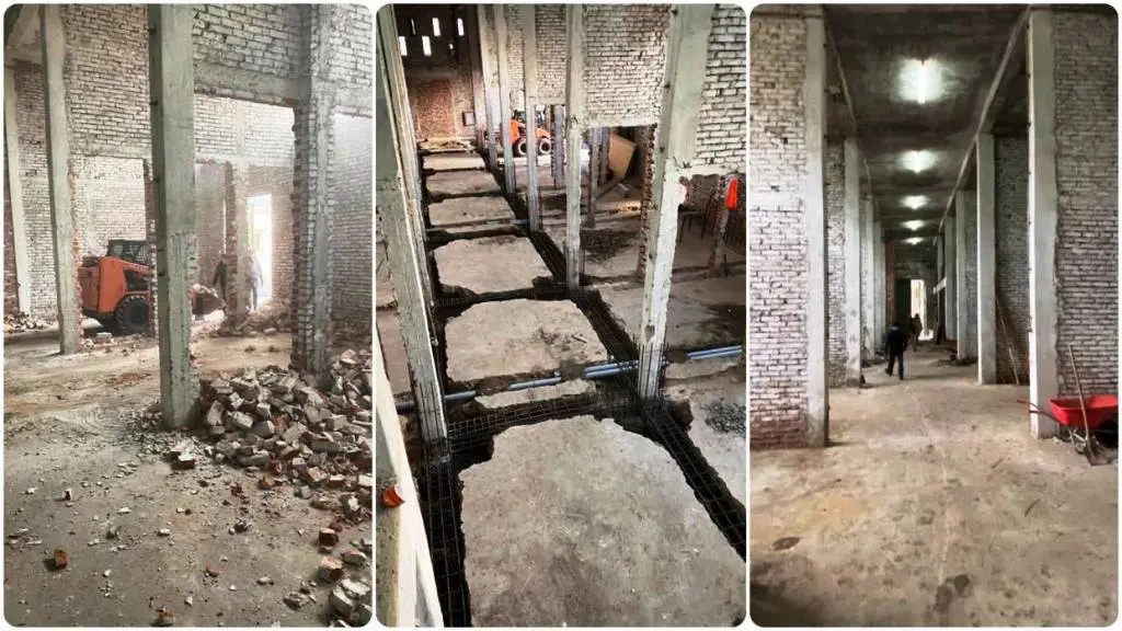 Cum a arătat „clădirea ruinată de pe Ioan Rusu Șirianu” și cum ARATĂ noua PIAȚĂ ÎNCHISĂ, pe două niveluri și 170 DE MESE, cu o lună înaintea deschiderii [GALERIE FOTO]