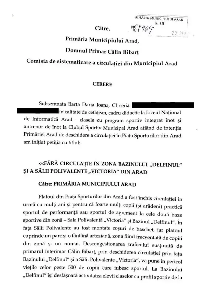Bibarț se ceartă cu înotătorii și își asumă redeschiderea circulației în jurul Sălii Polivalente, ignorând faptul că aceasta s-a închis tocmai din cauza ACCIDENTELOR! [FOTO]