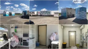 conceptul drive-thru de testare covid-19