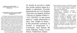 pragul de 3‰ confirmați pozitiv