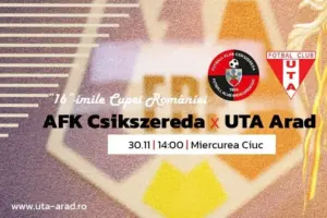 uta începe aventura în cupa româniei