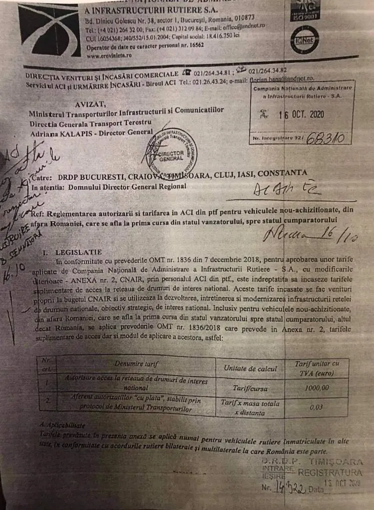 Agenţia de Control şi Încasare Nădlac II - noua „vacă de muls” a Guvernului Orban... după ce a fost „proasta partidului lui Dragnea”