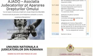 trei asociații profesionale ale magistraților