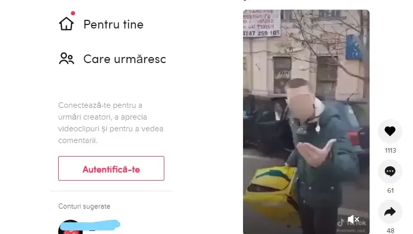 Care ești, bă, tata COCALARULUI de la GLOVO?! Hai... demonstrează că ești bărbat și educă-ți odrasla... ia-o la palme, până nu ți-o linșează doamnele cu poșetă! [VIDEO CENZURAT PE FACEBOOK - public pe YouTube și TikTok]