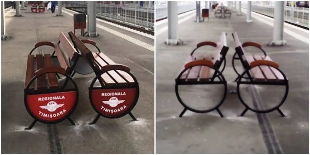 Gara din Arad - între reabilitarea de sute de milioane de euro și realitatea luată la bani mărunți: o spoială deprimantă, renovată „de ochii lumii”, o scurgere de bani publici care stă pe un prister acoperit de rahat de porumbei vagabonzi [FOTO / VIDEO]