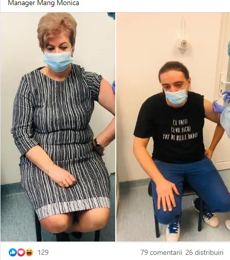 PAMFLETAR sau PROFET?! Doctor Dudea Mihai, coordonator centru de vaccinare la INEU - MESAJ PE TRICOU și pe FACEBOOK: „CE FĂCUI / CE NU FĂCUI/ TOT DE BELELE DĂDUI”!