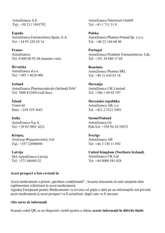 Prospectul VACCINULUI ASTRAZENECA [DOCUMENT]