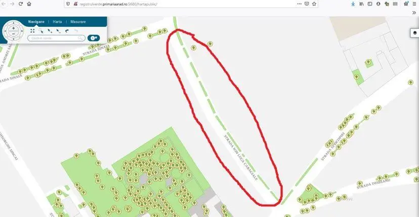 În Registrul Spațiilor Verzi s-au trasat în fals zone verzi doar pentru ca Aradul să pară mai verde pe internet! TREI CAZURI care „sar în ochi”