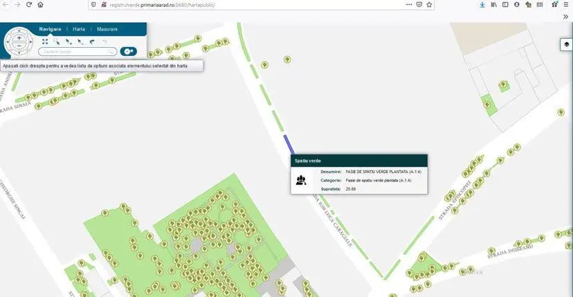 În Registrul Spațiilor Verzi s-au trasat în fals zone verzi doar pentru ca Aradul să pară mai verde pe internet! TREI CAZURI care „sar în ochi”