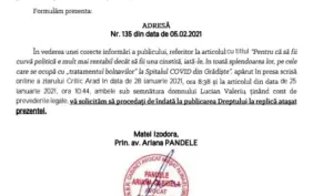 subsemnata matei izodora” - drept