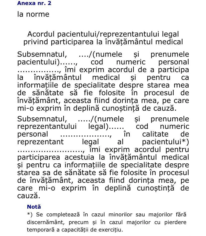 O Sinteză a DREPTURILOR PACIENȚILOR, conform legislației în vigoare
