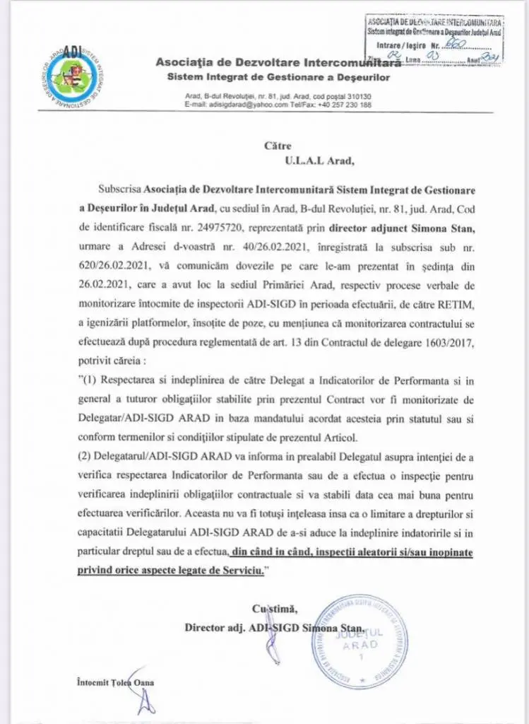 ULAL vs RETIM - runda a IV-a.... și încă nu e clar dacă s-a prestat sau nu serviciul de spălare a platformelor / containerelor de colectare