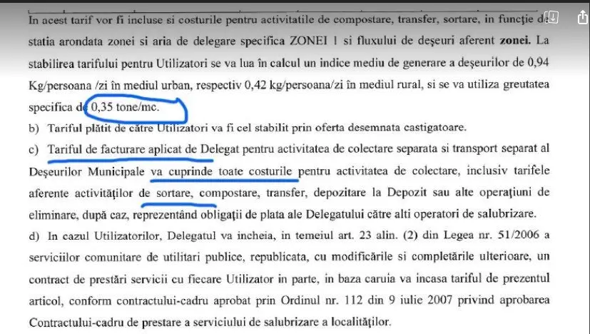 HAOSUL PENAL din proiectul „Sistem de management integrat al deșeurilor solide în județul Arad” - ZONA 1
