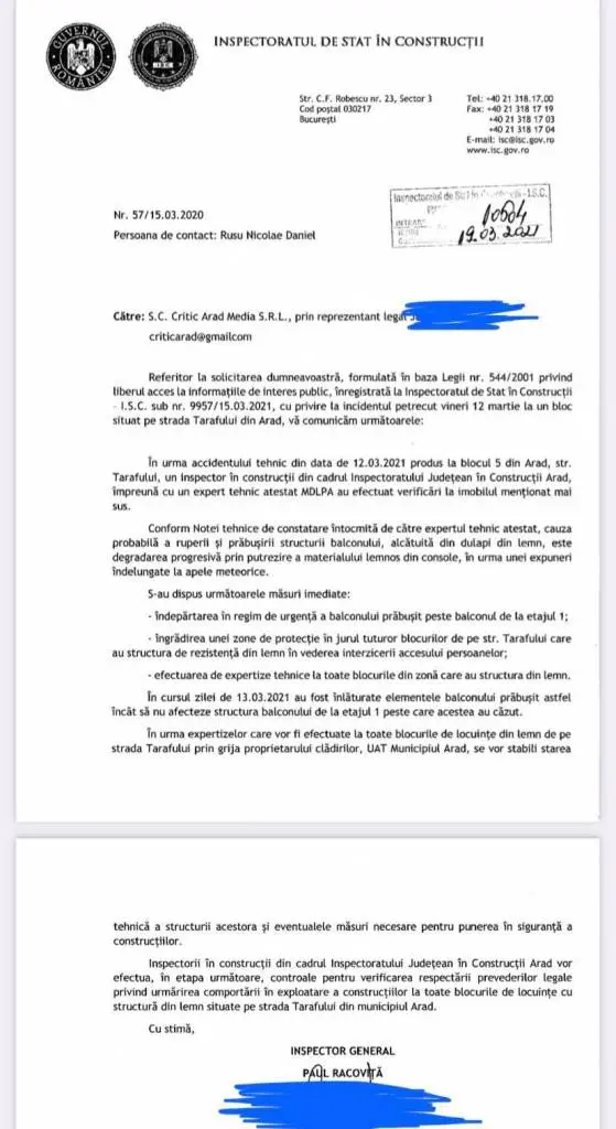 [ACTUALIZARE 3] Se demontează toate balcoanele la cele 5 blocuri de pe Tarafului