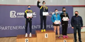 junioara alesia sferlea a urcat