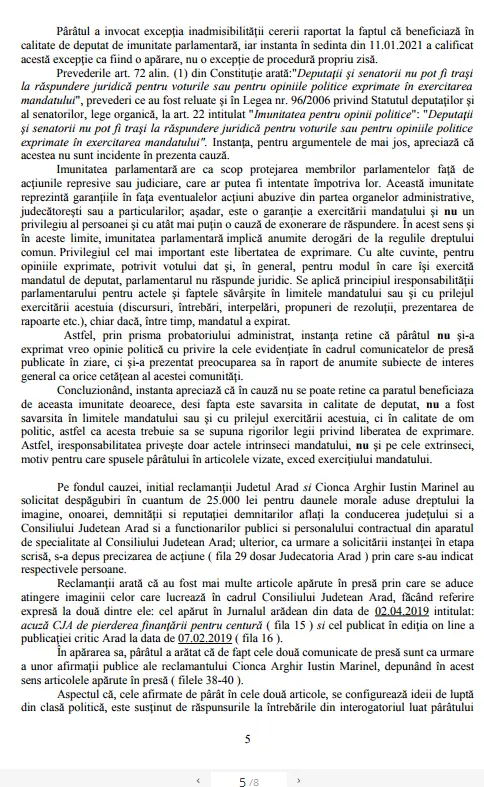 „Doctorul în drept” Iustin CIONCA a pierdut procesul cu „pădurarul” Florin TRIPA [SENTINȚA-DOCUMENT]
