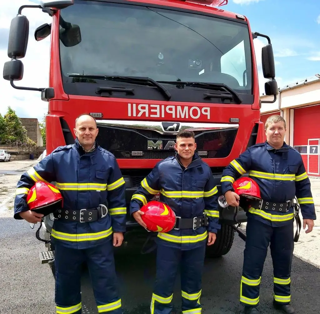 O nouă autospecială de stingere a intrat în dotarea ISU Arad
