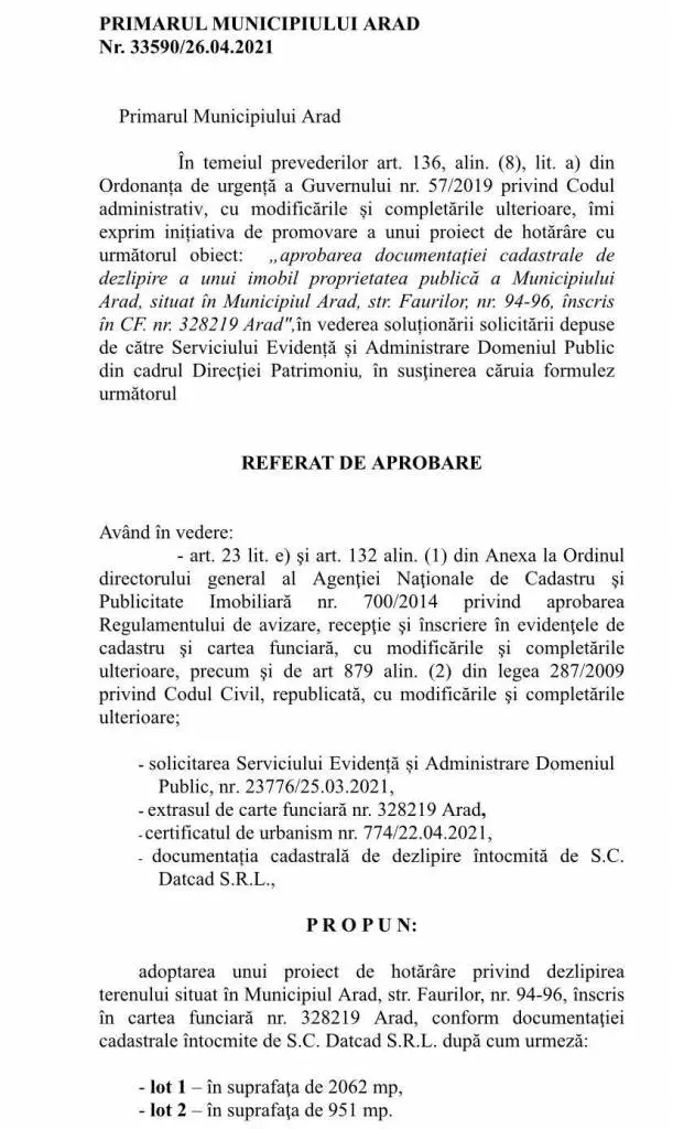 Un proiect de hotărâre care poate fi „cu cântec”, azi, în CLM: DEZLIPIREA imobilului de pe strada Faurilor, nr. 94-96 din Gai - fosta Școală „Frații Neuman”