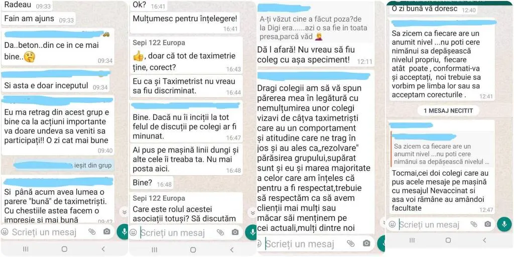 Ești NEVACCINAT - ești DISCRIMINAT, linșat de ultra-vaxeri și dat afară din serviciu... cel puțin dacă ești TAXIMETRIST și ai „sânge în instalație” să te cerți pentru DREPTURILE tale FUNDAMENTALE!