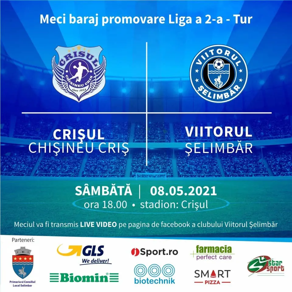 Crișul acuză arbitrajul pentru eșecul cu Șelimbăr. Lipova are nevoie de victorie în retur, după 1-2 la Cisnădie