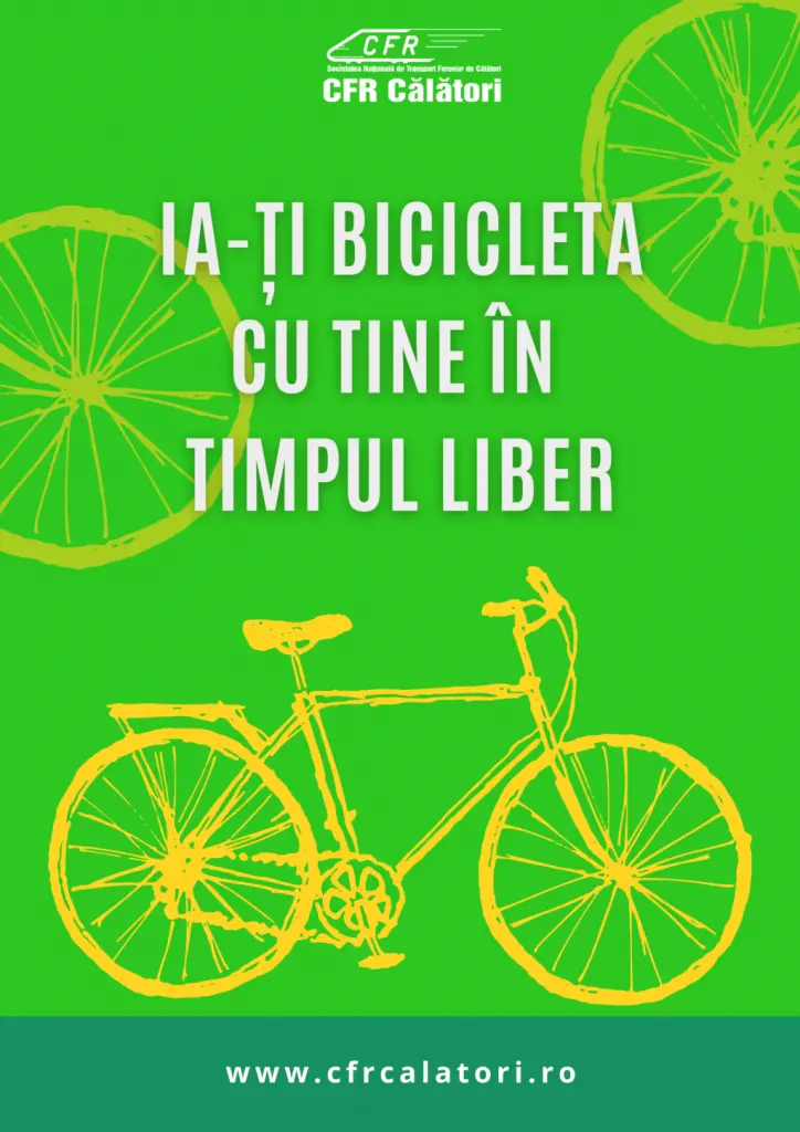 CFR Călători: cum și în ce CONDIȚII poți să urci cu BICICLETA în TREN