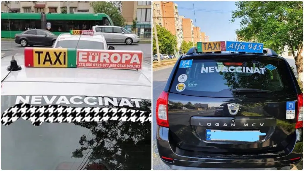 Ești NEVACCINAT - ești DISCRIMINAT, linșat de ultra-vaxeri și dat afară din serviciu... cel puțin dacă ești TAXIMETRIST și ai „sânge în instalație” să te cerți pentru DREPTURILE tale FUNDAMENTALE!