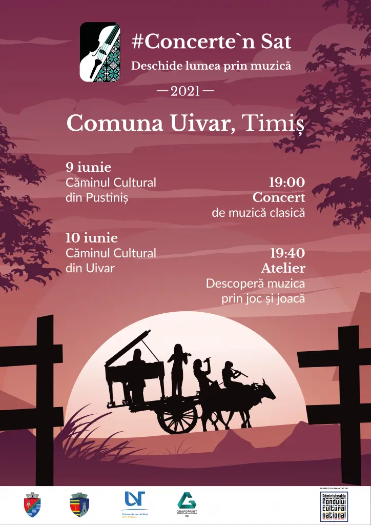 „CONCERTE`N SAT”- un proiect inițiat de muzicienii din Timișoara - a ajuns la Vinga