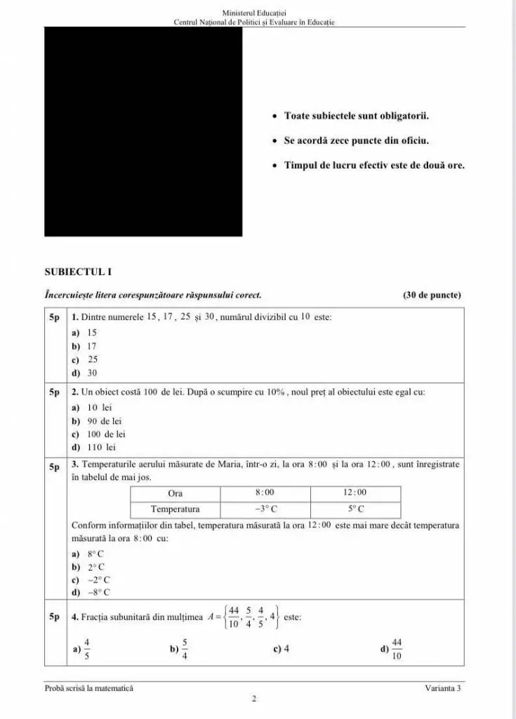[ACTUALIZARE 4] EVALUARE NAȚIONALĂ: Ministerul Educației a publicat rezultatele. Rata de promovare la nivelul județului Arad este de 72,38%