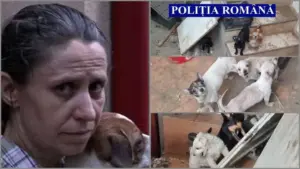 zeci de câini chinuiți