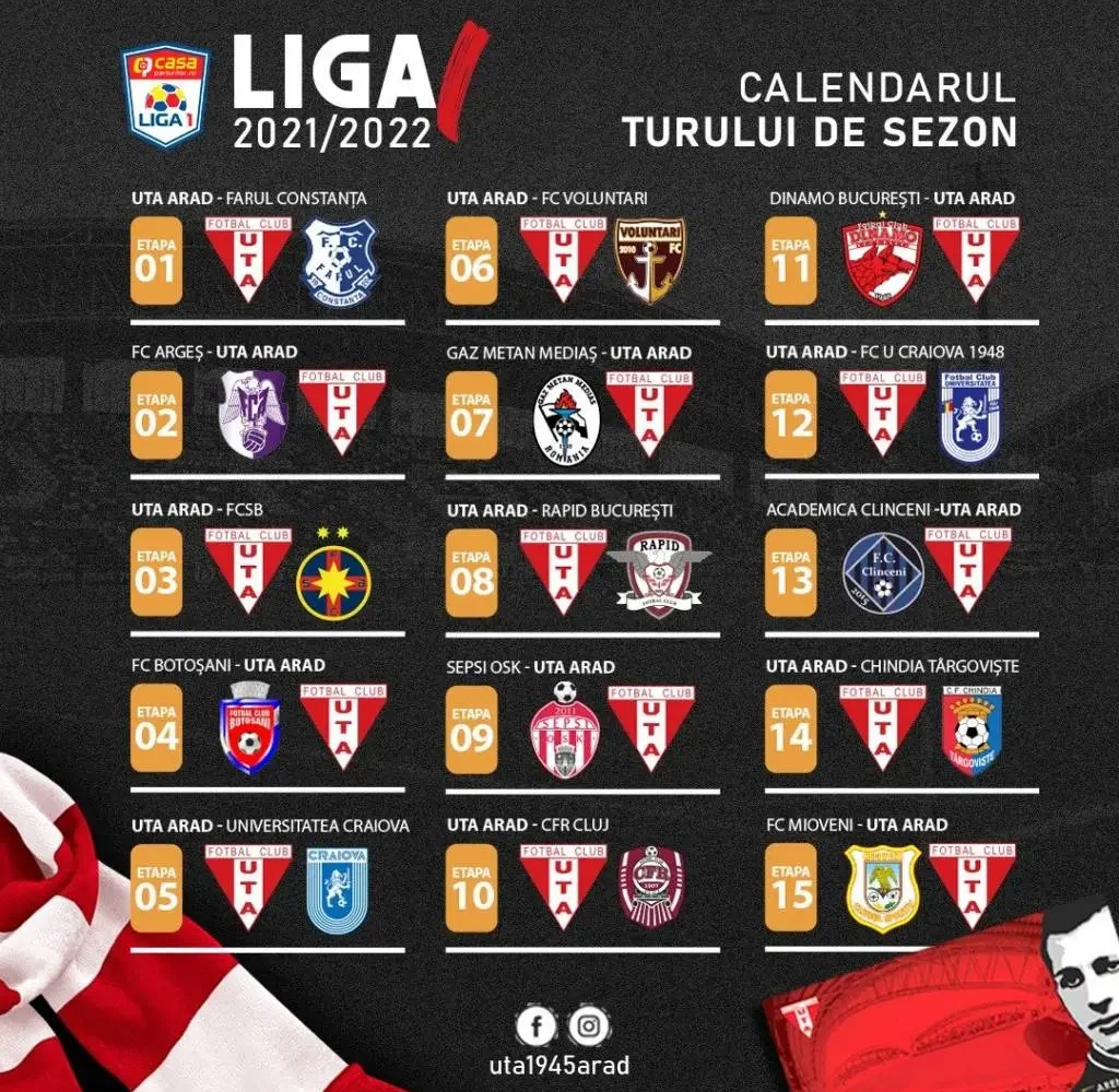 uta-farul constanța în prima etapă