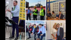 cu fundul în mai multe luntri”