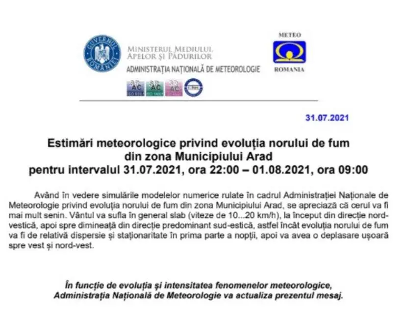 [ACTUALIZARE 4] ISUJ Arad: Incendiul de la groapa de gunoi a fost lichidat