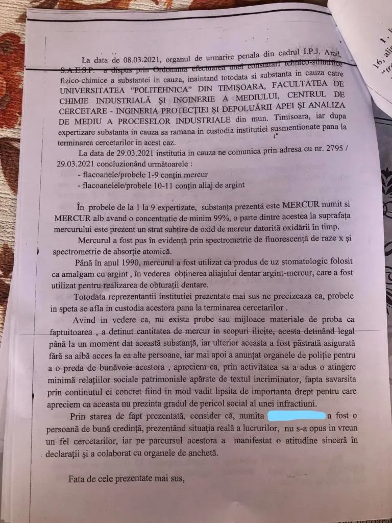 POLIȚIA POLITICĂ din INEU este INTOXICATĂ și CU MERCUR... din moment ce poți să faci dintr-un act cetățenesc un dosar penal și dintr-un medic septuagenar un infractor, iar după ce ți-au desființat instanțele de judecată ticăloșia, să taci și să te pregătești pentru URMĂTORUL TUN!