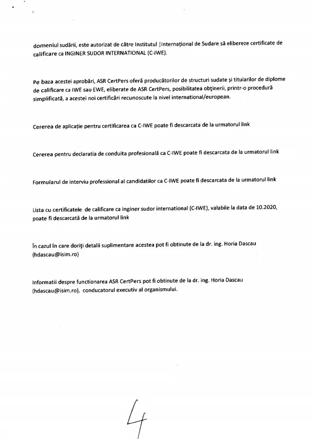 [DREPT LA REPLICĂ] Poziția Asociației de Sudură din România față de acuzele formulate de „rebelii” din rândurile sale [2]