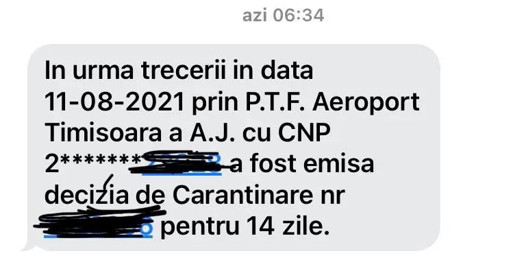 DSP declară mincinos în numele tău ca să te poată băga în carantină și la domiciliu nu te caută nici dracu