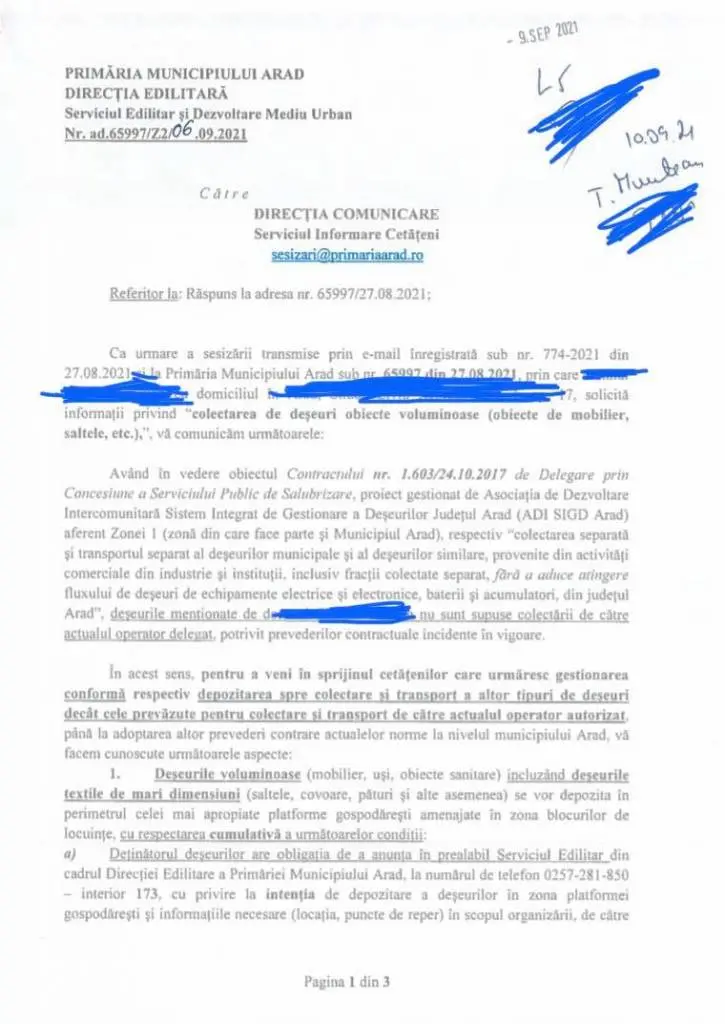 Ce trebuie să faci, legal, dacă vrei să arunci deșeuri voluminoase