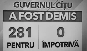 fără precedent! guvernul cîțu