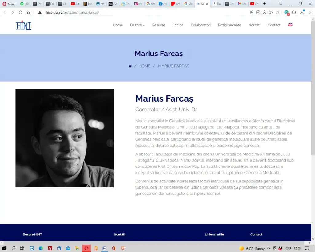 Medicul arădean Marius Farcaș (33 de ani) s-a sinucis aruncându-se de la etajul 5 al unui hotel de 5 stele din Cluj Napoca... cel puțin aceasta este varianta oficială