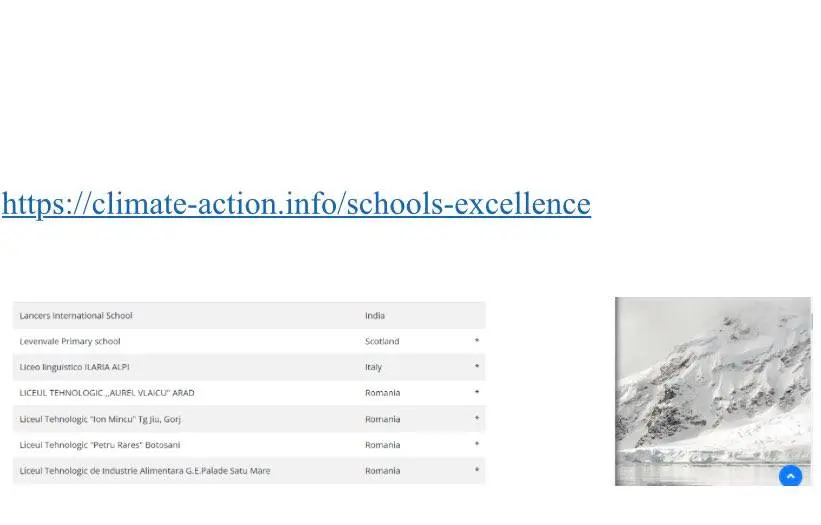 Liceului Tehnologic „Aurel Vlaicu” i-a fost acordat Climate Action Project School of Excellence