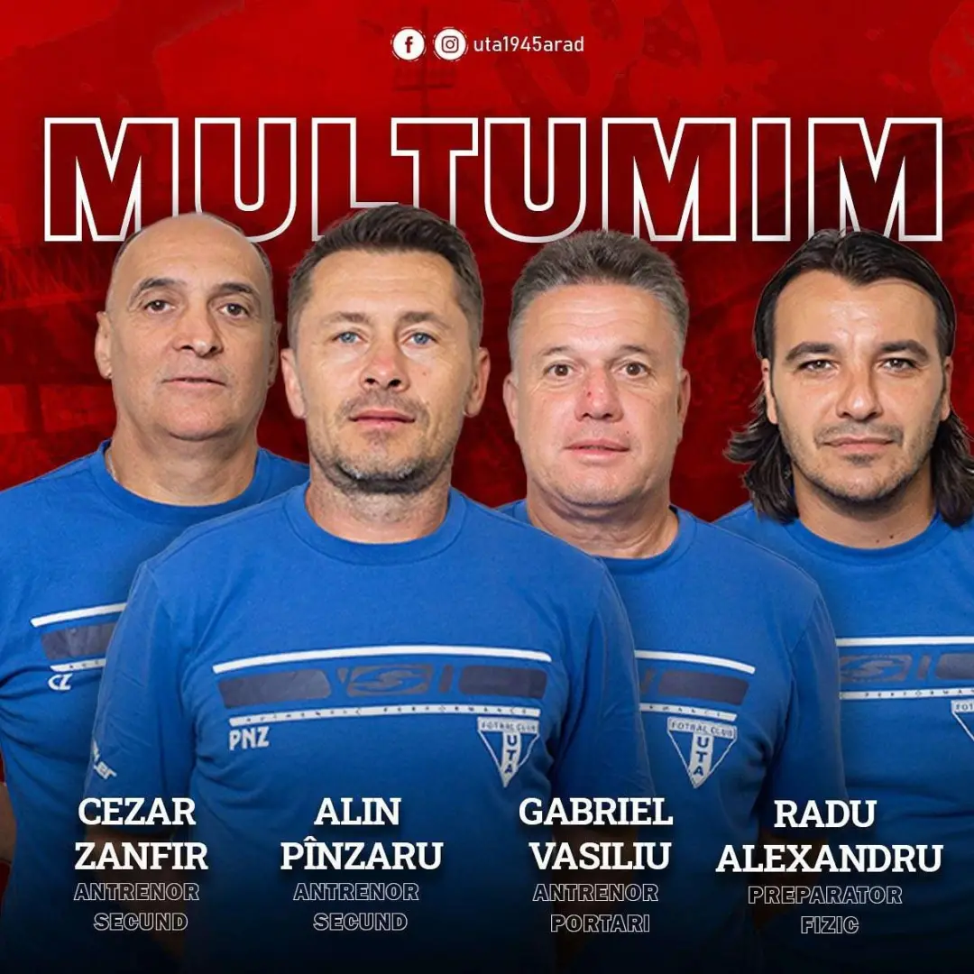 [ACTUALIZARE] UTA a ajuns, deja, la un acord cu Ionuț Badea pentru preluarea postului de antrenor principal