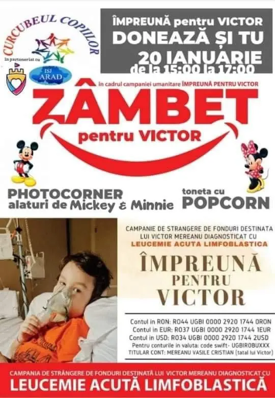[ACTUALIZARE 2] Grație oamenilor cu suflet bun, VICTOR a ajuns la clinica din Italia, de unde-i dorim să se întoarcă VINDECAT