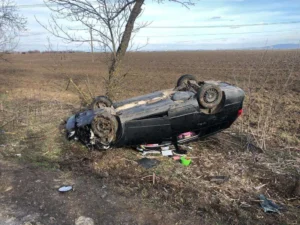 al treilea accident azi! două